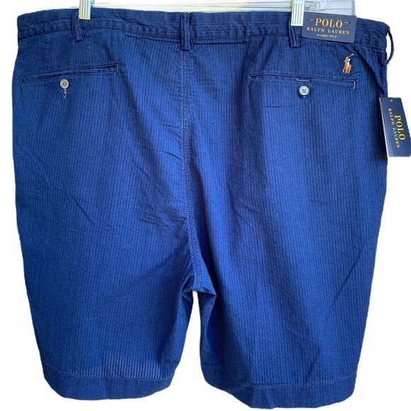 Polo Ralph Lauren Shorts Seersucker Indigo Blue - Picture 5 of 12